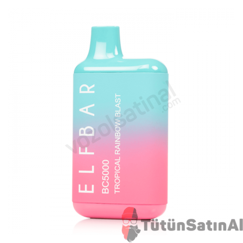 Elf Bar BC5000 Tropical Rainbow Blast 1 Elf Bar BC5000 Tropical Rainbow Blast