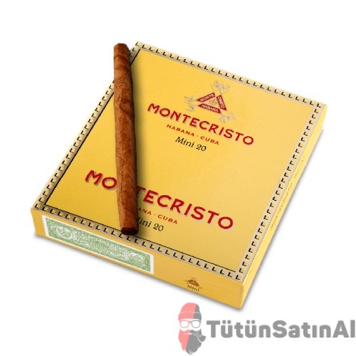 Montecristo Habana Cuba Mini 20'li İthal Puro 1 Montecristo Habana Cuba Mini 20'li İthal Puro