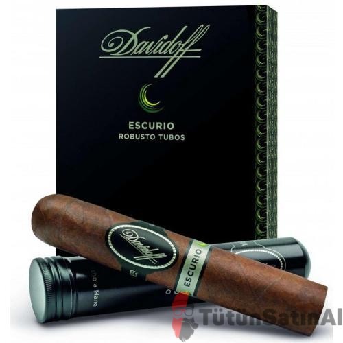 Davidoff Escurio Robusto Tubos 4's Puro 1 Davidoff Escurio Robusto Tubos 4's Puro