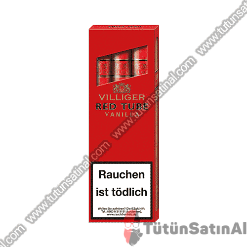 Villiger Red Tube Vanilla 3'lü 1 Villiger Red Tube