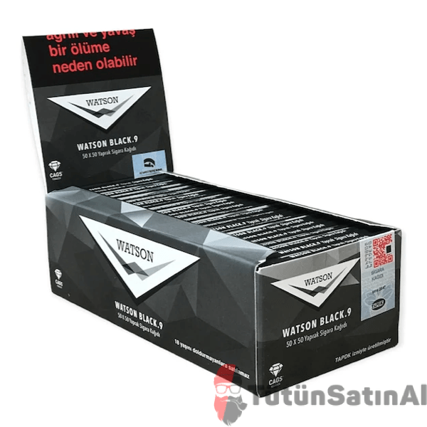 Watson Black Siyah Karton 1 Watson Black Siyah Karton