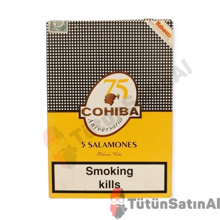 Cohiba Salamones Puro 5'li Puro (MUADİL ÜRÜN) 1 Cohiba Salamones Puro 5'li Puro (MUADİL ÜRÜN)