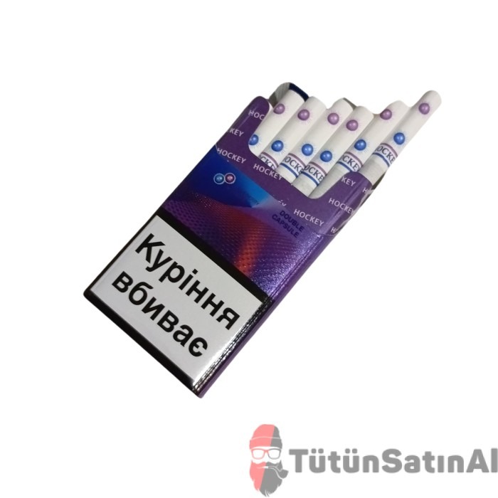 Hockey Double Capsule Super Slim Blueberry Menthol İthal Sigara Satın al 2 Hockey Double Capsule Super Slim Blueberry Menthol İthal Sigara Satın al - Görsel 2