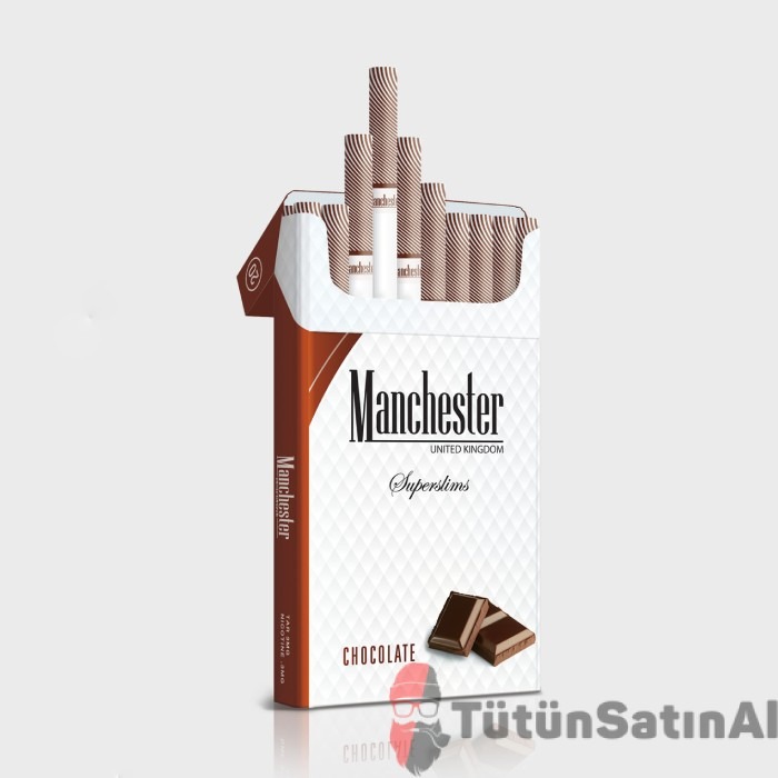 Manchester Superslims Chocolate – Çikolatalı Sigara 1 Manchester Superslims Chocolate